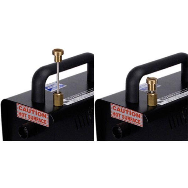 親指で押せば煙が出ます