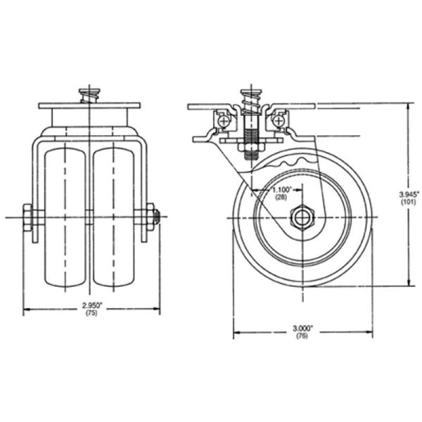 画像2: DARNELL-ROSE CARTMASTER CASTER (2)