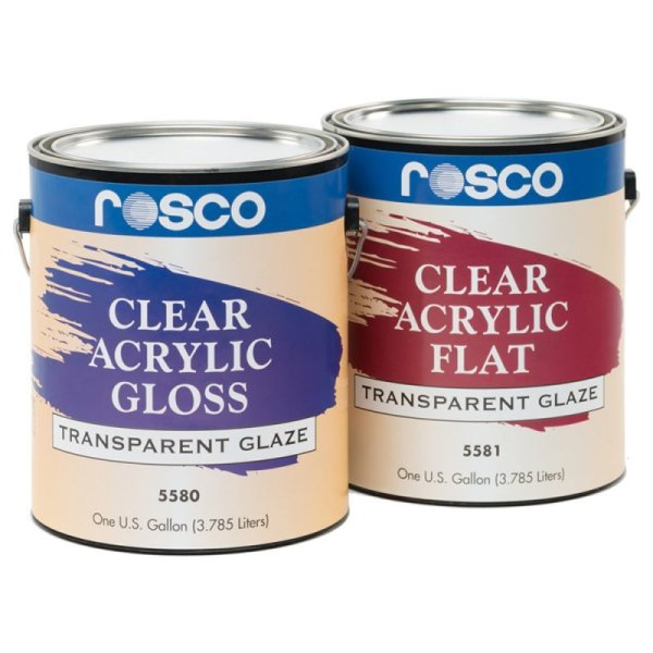 画像1: Rosco Clear Acrylic Glazes（1ガロン缶）（ロスコ クリア アクリリック グレイズ） (1)