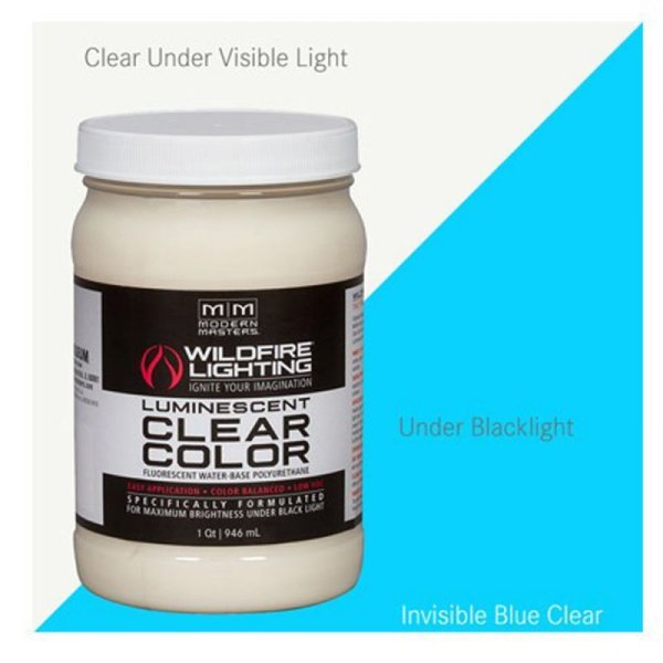 画像10: Wildfire Invisible Clear Colors（不可視ペイント / ブラックライト用）（ワイルドファイヤー） (10)