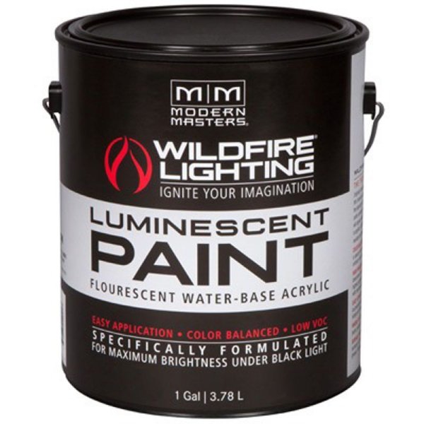 画像4: Wildfire Invisible Luminescent Paint(不可視ペイント / ブラックライト用)(ワイルドファイヤー) (4)