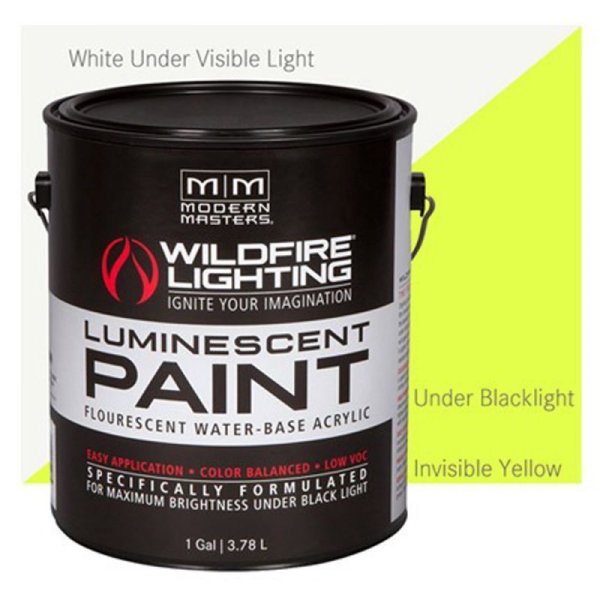 画像11: Wildfire Invisible Luminescent Paint(不可視ペイント / ブラックライト用)(ワイルドファイヤー) (11)