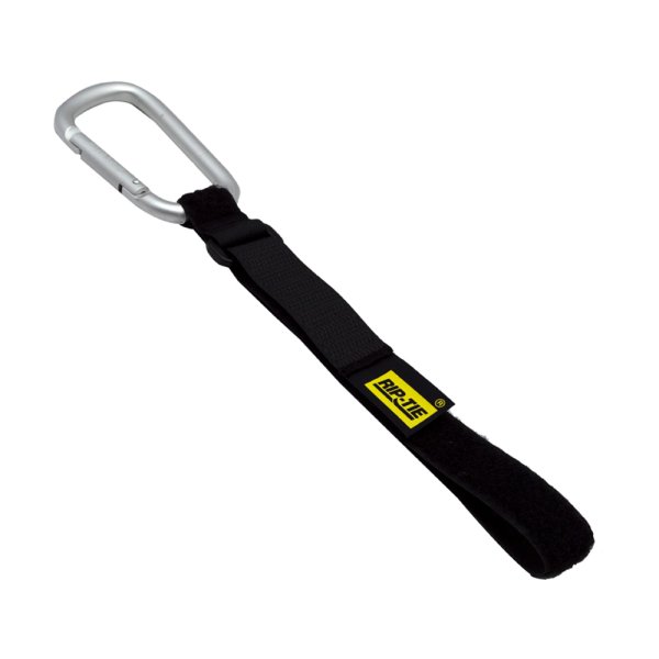 画像1: RIP-TIE キャリングテープホルダー（個包装１本パック）／19mmX400mm　固定タイプ：黒 (1)