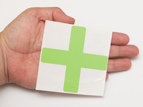 画像4: カット蓄光テープ「＋」 (4)