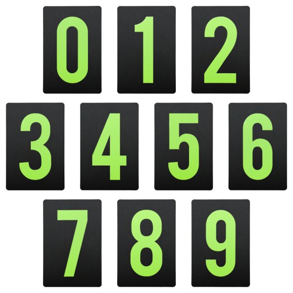 画像6: 蓄光プレート ナンバー・24メートルセット (6)