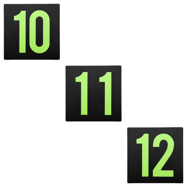 画像8: 蓄光プレート ナンバー・24メートルセット (8)