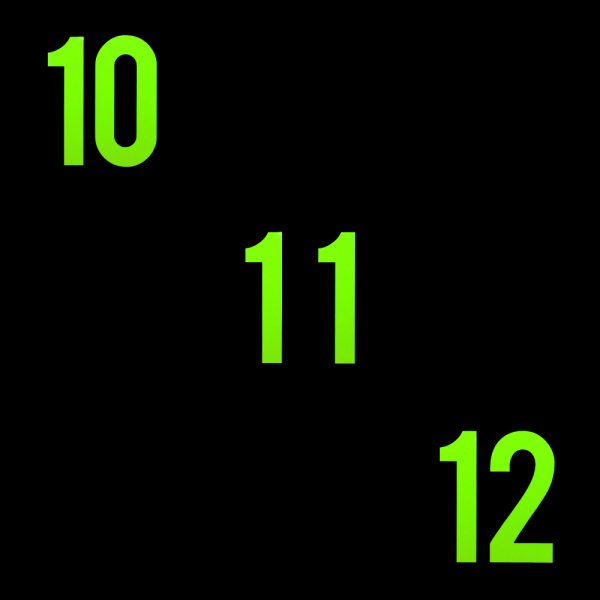 画像9: 蓄光プレート ナンバー・24メートルセット (9)