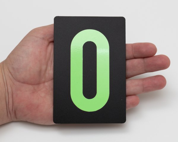 画像4: 蓄光プレート ナンバー・24メートルセット (4)