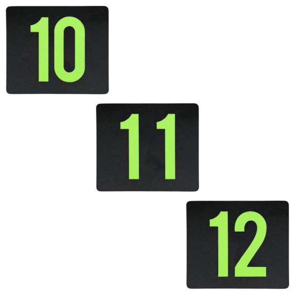 画像8: 蓄光プレート ナンバー・24メートルセット (8)