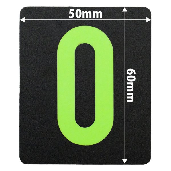 画像3: 蓄光プレート ナンバー・24メートルセット (3)