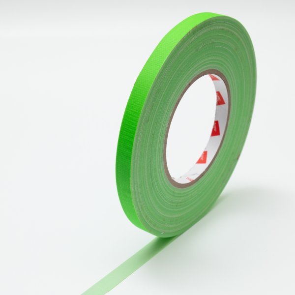 画像1: URAKATAYA ガッファーテープ 12mm幅［長さ：50m］／蛍光グリーン (1)