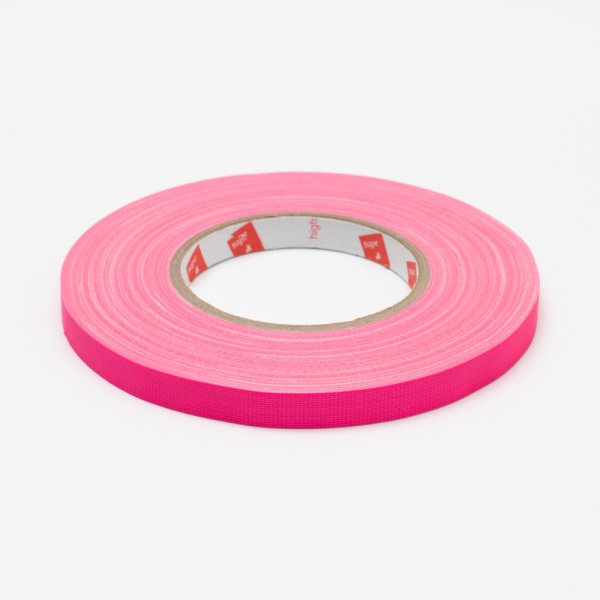 画像2: URAKATAYA ガッファーテープ 12mm幅［長さ：50m］／蛍光ピンク (2)
