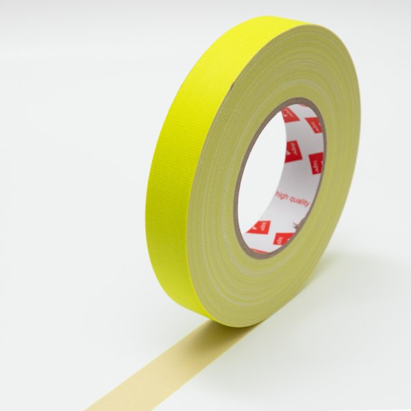 画像1: URAKATAYA ガッファーテープ 25mm幅［長さ：50m］／蛍光イエロー (1)