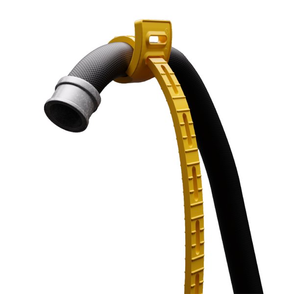 画像3: Cord-Tie 32" BLACK [長さ／810mm] 25本パック (3)