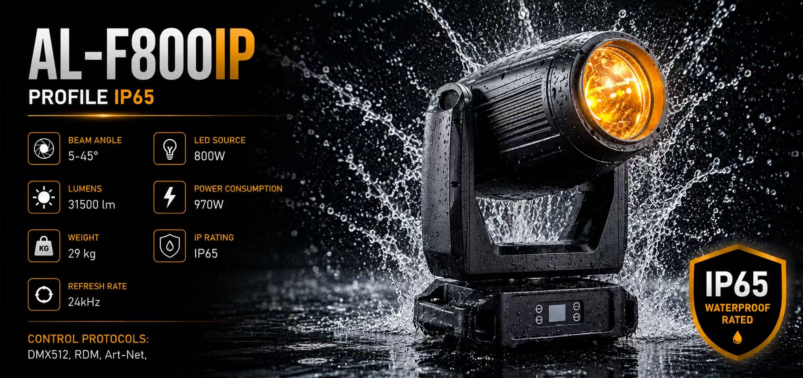 AL-F800IP PROFILE IP65