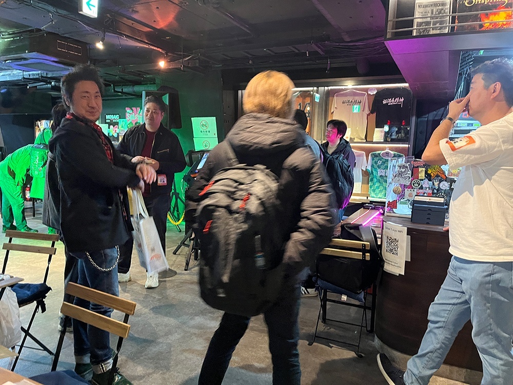 ショーケース期間中の様子