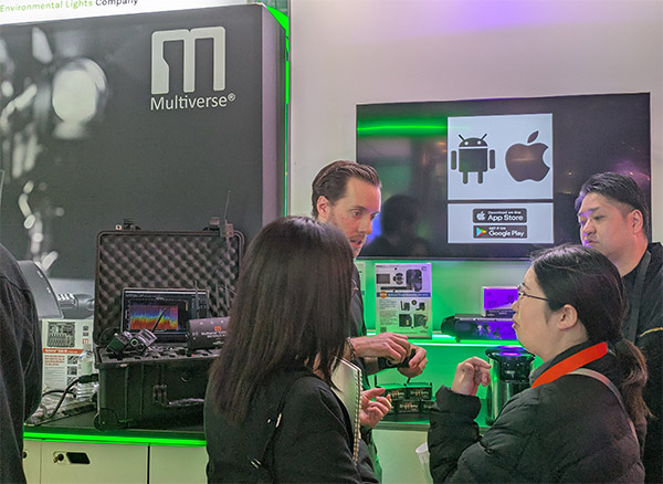 CityTheatricalのブース