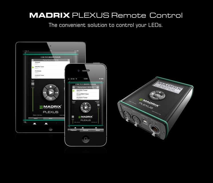 裏方屋ドットコム MADRIX PLEXUS Art-net/DMX再生プレーヤー（マドリックス）